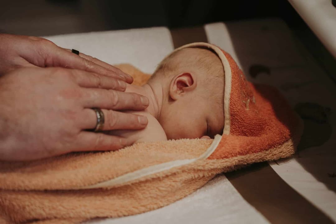 Massage bébé
