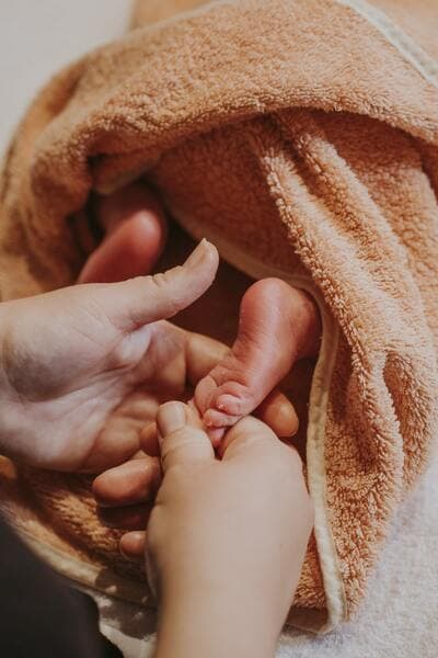 Massage bébé